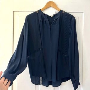 Stunning Joie Silk Blouse Sz L